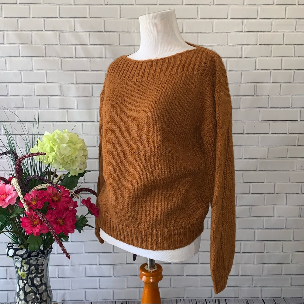 Madewell Cable-Sleeve Boatneck Sweater XXS - Picture 6 of 11